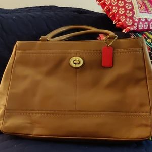 Coach Tan purse